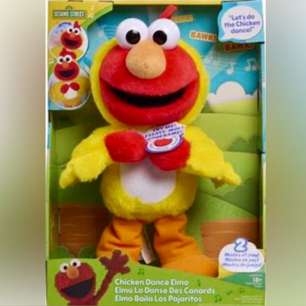 ELMO chicken dance Sesame Street New in box